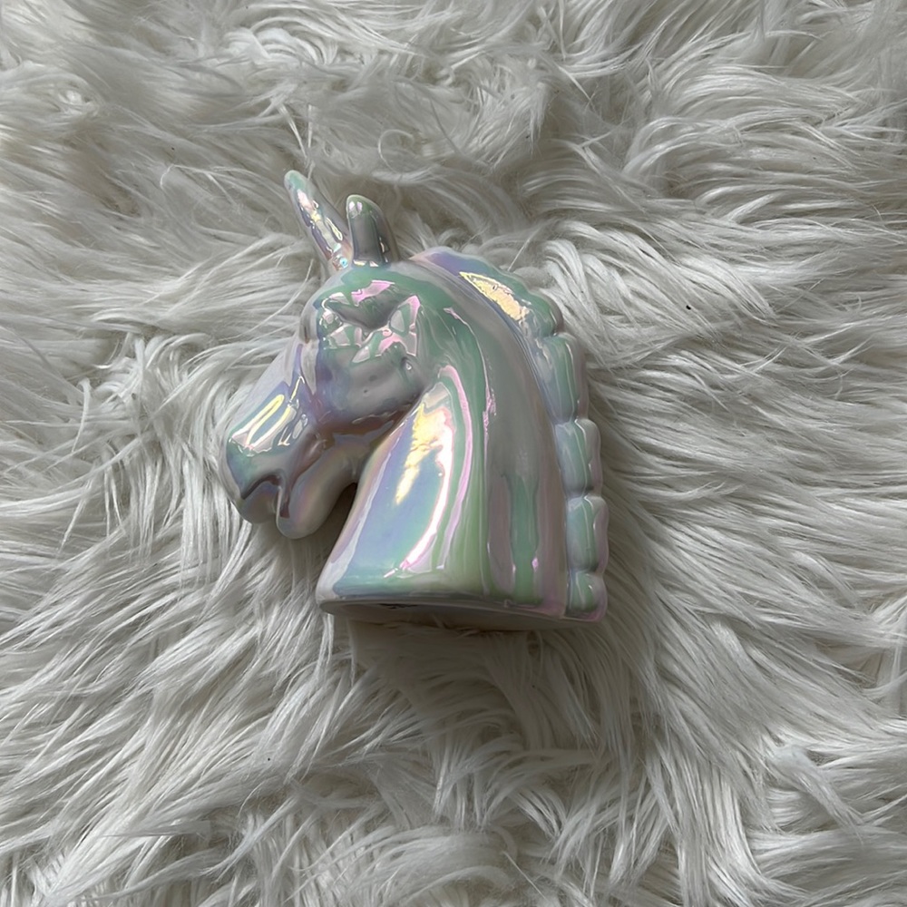 Unicorn Piggy Bank NWT- free with $20 purchase